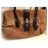 Q - COACH SOHO FLAP SATCHEL HANDBAG (M45)