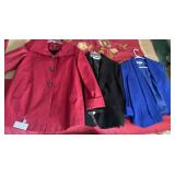 Q - THREE WOMEN'S JACKETS SIZE S (R19)