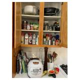 Q - RICE COOKER, COOKBOOKS, UTENSILS, SPICES
