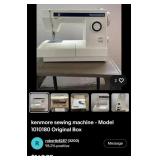 Q - KENMORE PORTABLE SEWNG MACHINE (G22)