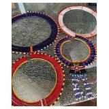 D - AFRICAN ART BEADED COLLAR NECKLACES (K86)