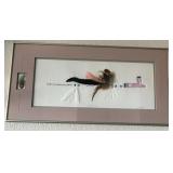 D - SOUTHWESTERN-STYLE ART FRAMED 30X17' (K50)
