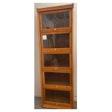 D - BARRISTER BOOKCASE 74X25' (G5)