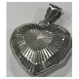 STERLING SILVER LOCKET 4.20GRS