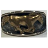 STERLING SILVER RING  6.90 GRS