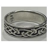 STERLING SILVER RING 6.00GRS