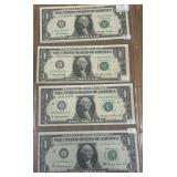 8   US 1 DOLLAR NOTE