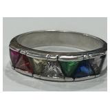 STERLING SILVER RING 5.70GRS
