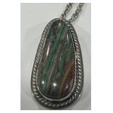 STERLING SILVER PENDANT WITH CHAIN 9.30GRS