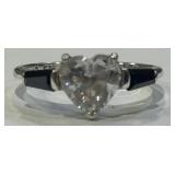STERLING SILVER RING 2.70GRS