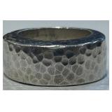 STERLING SILVER RING 29.00GRS