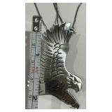 STERLING SILVER PENDANT WITH CHAIN  8.00GRS