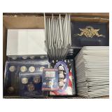 A BOX OF STATE QUARTERS 100 DOLLAR FACE VALUE