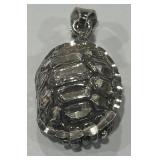 STERLING SILVER TURTLE PEENDANT 7.00GRS