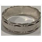 STERLING SILVER RING 3.50GRS