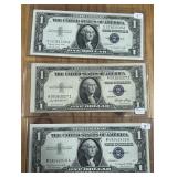 3 DOLLAR SILVER CERTIFICATE