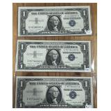 3 DOLLAR SILVER CERTIFICATE