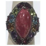 STERLIN SILVER RING 9.2 GRS