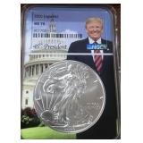 2020 SILVER AMERICAN EAGLE MS70