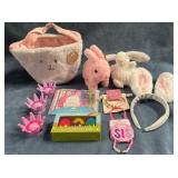 43 - PLUSH EASTER BASKET GIFT SET