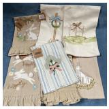 43 - FARMHOUSE SPRING DECOR TOWELS