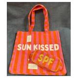 9 - SUN KISSED TOTE AND POUCH
