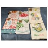 9 - COASTAL THEMED KITCHEN TOWELS SET