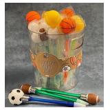 43 - LIGHT UP SPORTS PEN SET