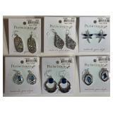 9 - GLAM RHINESTONE AND GEM EARRINGS