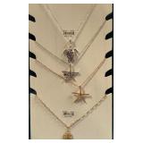 9 - STARFISH AND SHELL NECKLACES