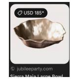 43 - DESIGNER SIERRA MAIA DECOR BOWL