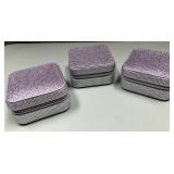 43 - SPARKLING JEWELRY STORAGE BOX SET