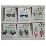 9 - COASTAL SHELL AND STAR EARRINGS