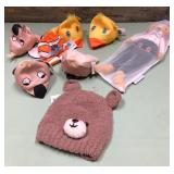 43 - CUTE KIDS HATS AND PLUSH SET