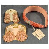 9 - BEADED HEADBAND AND EARRINGS SET