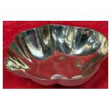 43 - MODERN METALLIC DECORATIVE BOWL