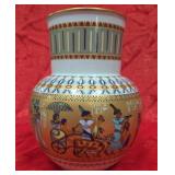 395 - KAISER PORCELAIN TUTANKHAMUN VASE 8"T (N10)