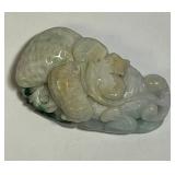 NATURAL CARVED JADE PENDANT (W163)