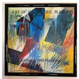 12 -ART OF GEOMETRIC PLATFORM FRAMED