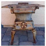 11 - ANTIQUE CAST IRON STOVE