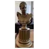 12 - CLASSIC GREEK/ ROMAN BUST 24.5"T