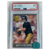 11 - 1991 ULTRA BRETT FAVRE GRADED CARD (1E)