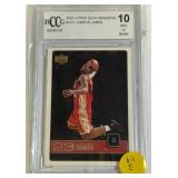 11 - 2003 UPPER DECK LeBRON JAMES GRADED CARD