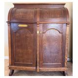 11 - ANTIQUE RENAISSANCE REVIVAL WOOTON DESK