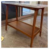 11 - WEST ELM TWO-TIER CONSOLE TABLE