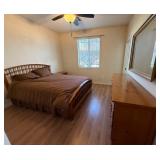11 - BED, MATTRESS, DRESSER/MIRROR, NIGHTSTAND