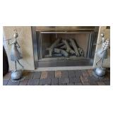 11 - PAIR OF DECORATIVE ANGELS