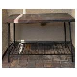 11 - TWO-TIER PATIO ACCENT TABLE