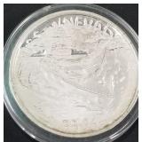 1oz .999 FINE SILVER COIN (885 X)