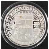 1oz .999 FINE SILVER COIN (873 U)